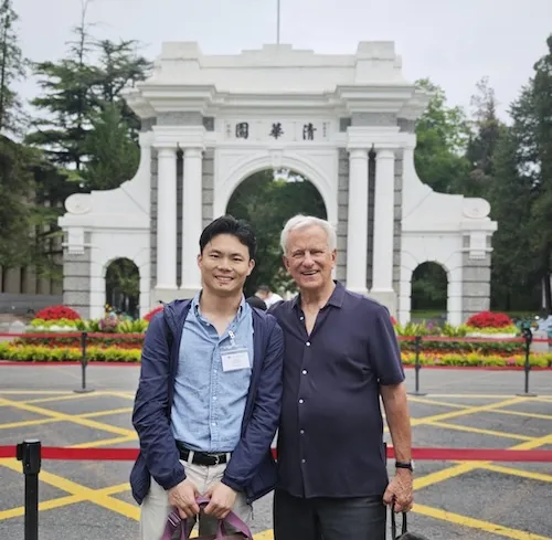 Professor David Stark and PhD student Yanze Yu